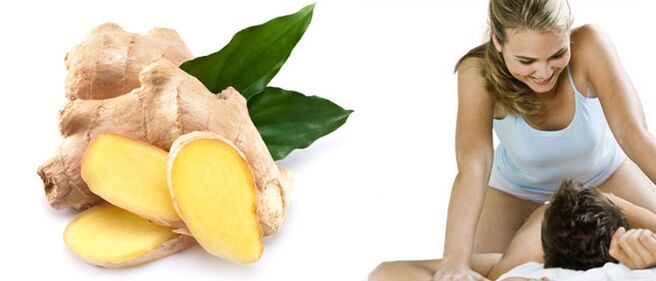 Benefits of ginger roots for male potency